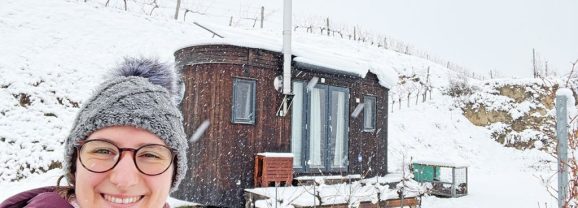 Mein Autarkie-Experiment in den verschneiten Weinbergen